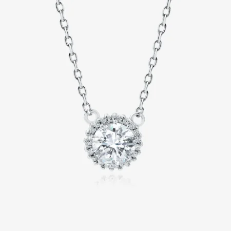 Sidabrinė grandinėlė su pakabuku